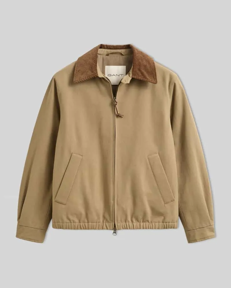 Gant Regular Fit Bomberjacke aus reiner Baumwolle Modell 'HARRINGTON JACKE Hazel