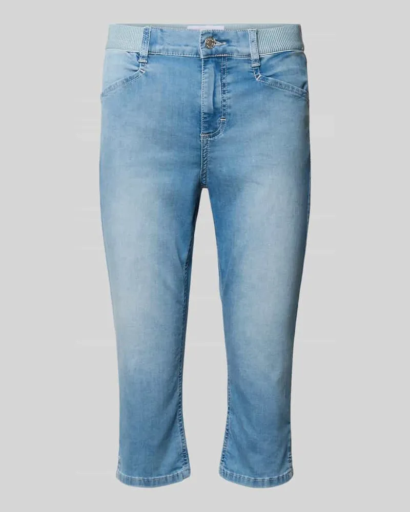 ANGELS  Caprihose mit elastischem Bund Modell 'AnnaCapri Sporty Hellblau