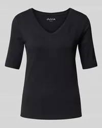 Juvia T-Shirt mit 1/2-Ärmel Black