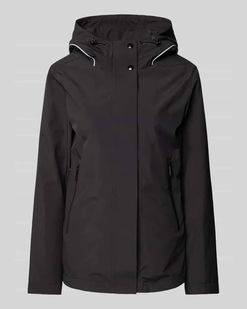 Fuchs Schmitt Softshell-Jacke mit Kapuze Black