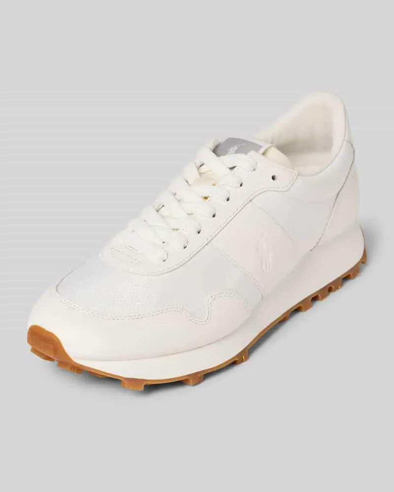 Ralph Lauren Sneaker mit profilierter Sohle Weiss