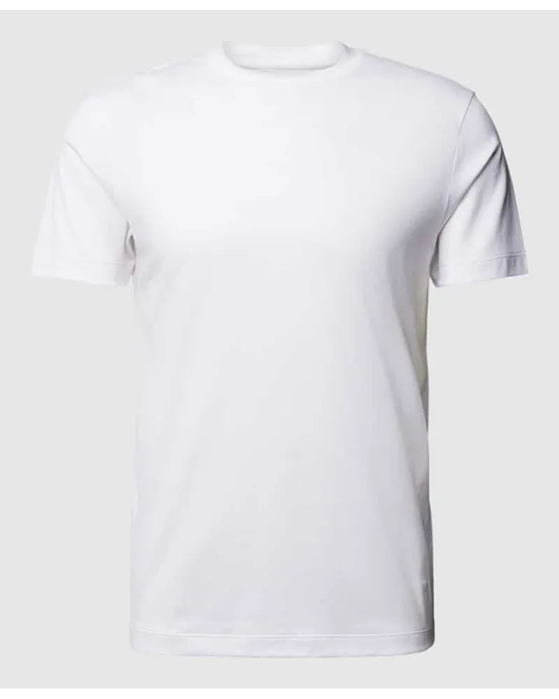 Emporio Armani T-Shirt mit Rundhalsausschnitt Offwhite