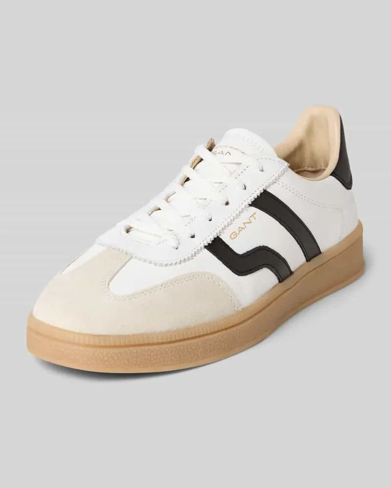 Gant Sneaker aus echtem Leder Modell 'Cuzima Weiss