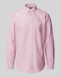 Ralph Lauren Freizeithemd mit Button-Down-Kragen Weiss