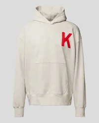 Kenzo Oversized Hoodie mit Känguru-Tasche Sand