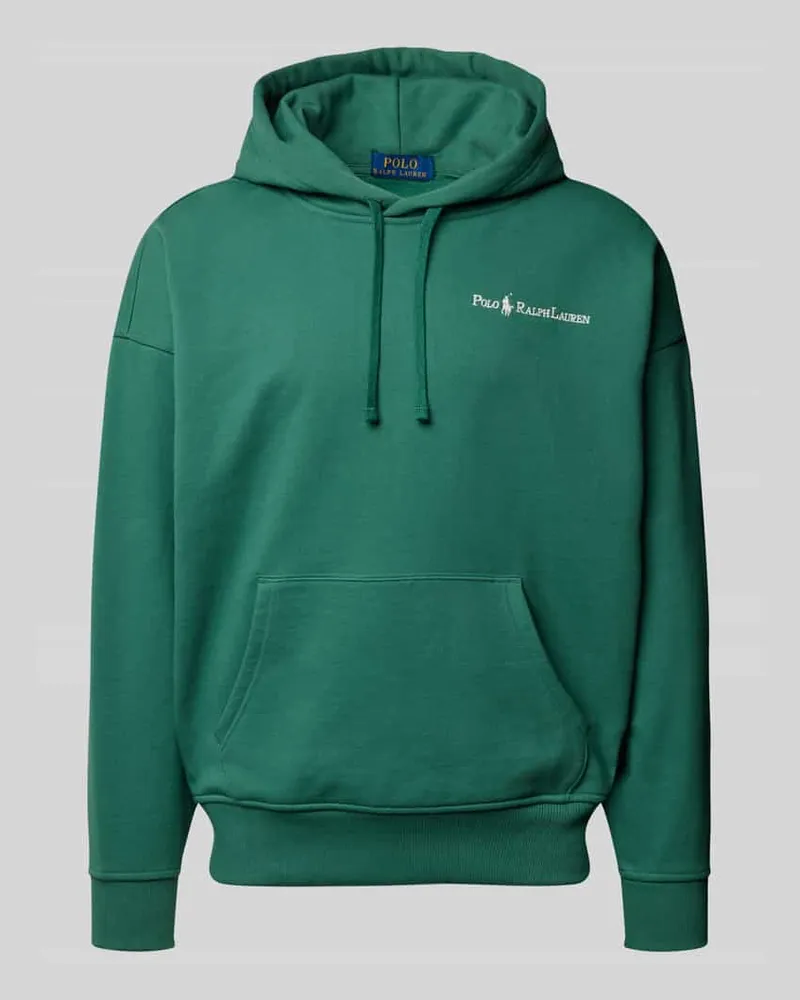 Ralph Lauren Hoodie mit Label-Stitching Gruen