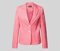 Blazer in unifarbenem Design