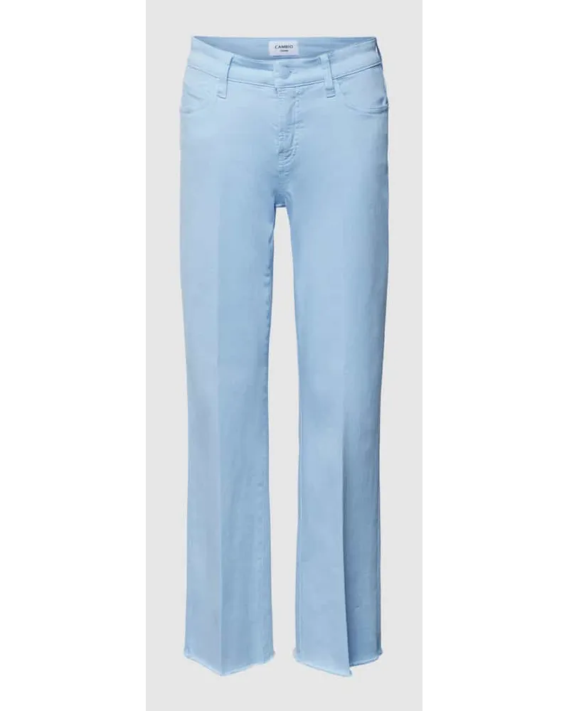 Cambio Jeans in verkürzter Passform Modell 'FRANCESCA Hellblau