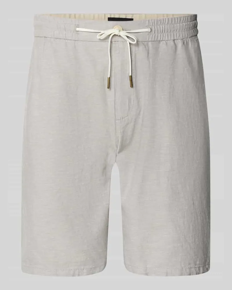Scotch&Soda Shorts mit elastischem Bund Mittelgrau