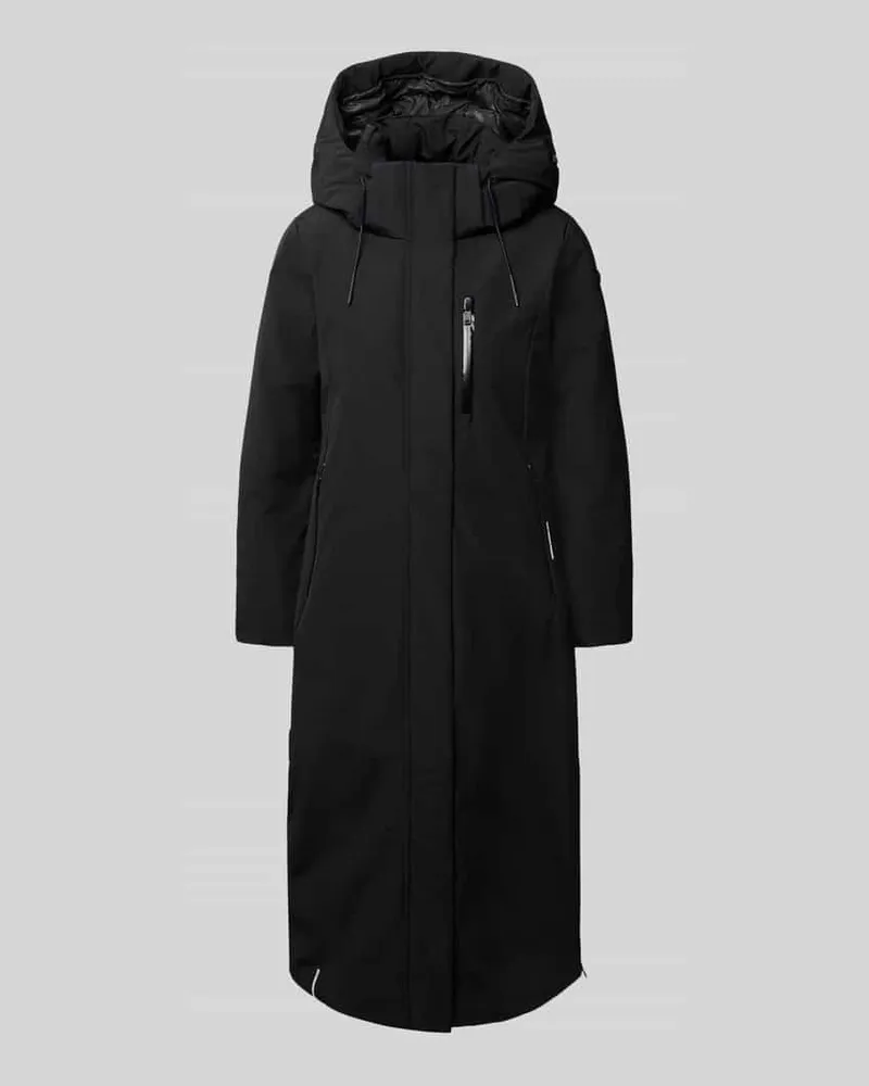 khujo Steppmantel mit Label-Details Modell 'LOFI4 Black