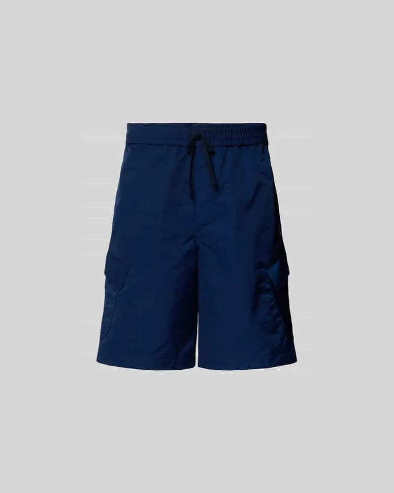 Kenzo Regular Fit Shorts mit Cargotaschen Dunkelblau