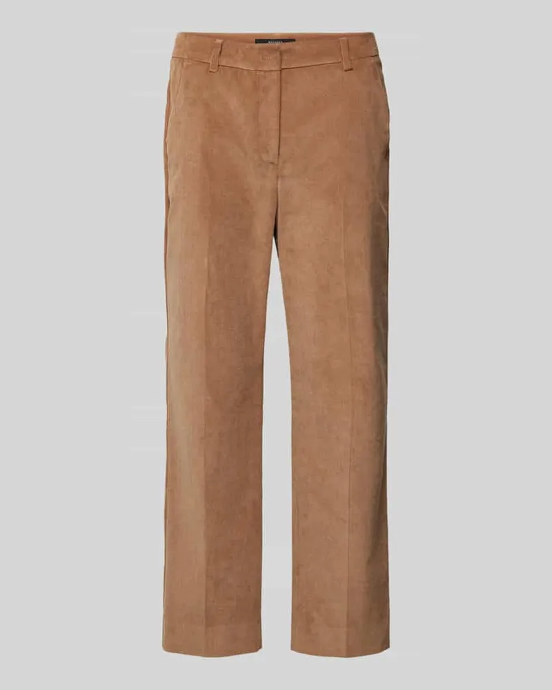 Max Mara Hose aus Cord Modell 'MARRUCA Camel