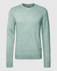 Fynch-Hatton Strickpullover in Melange-Optik Schilf