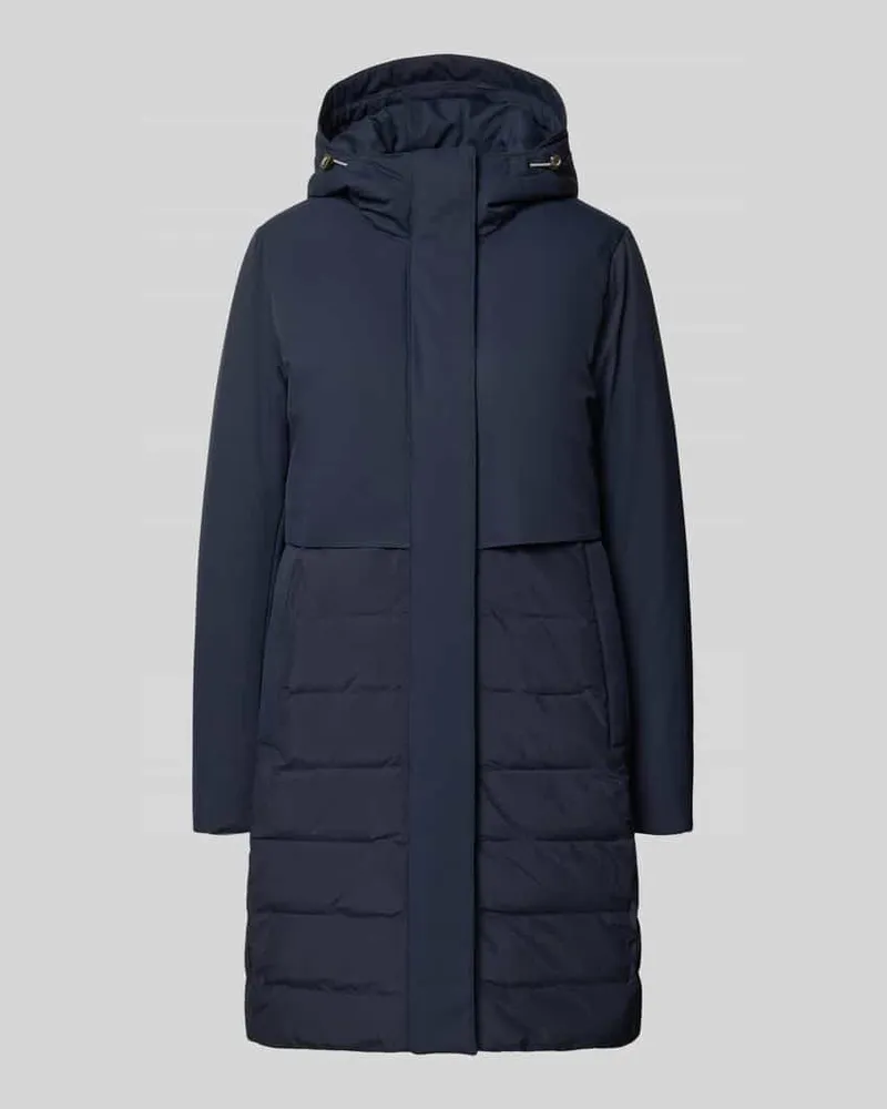 Camel Active Steppjacke mit Kapuze und Eingrifftaschen Dunkelblau