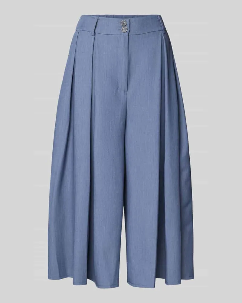 Rinascimento Culotte mit Biesen und Eingrifftaschen Hellblau