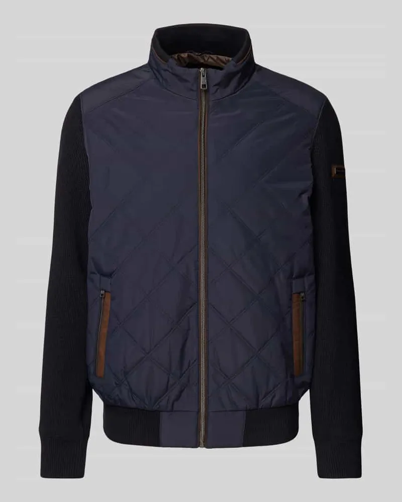 Bugatti Jacke mit Stehkragen Marine