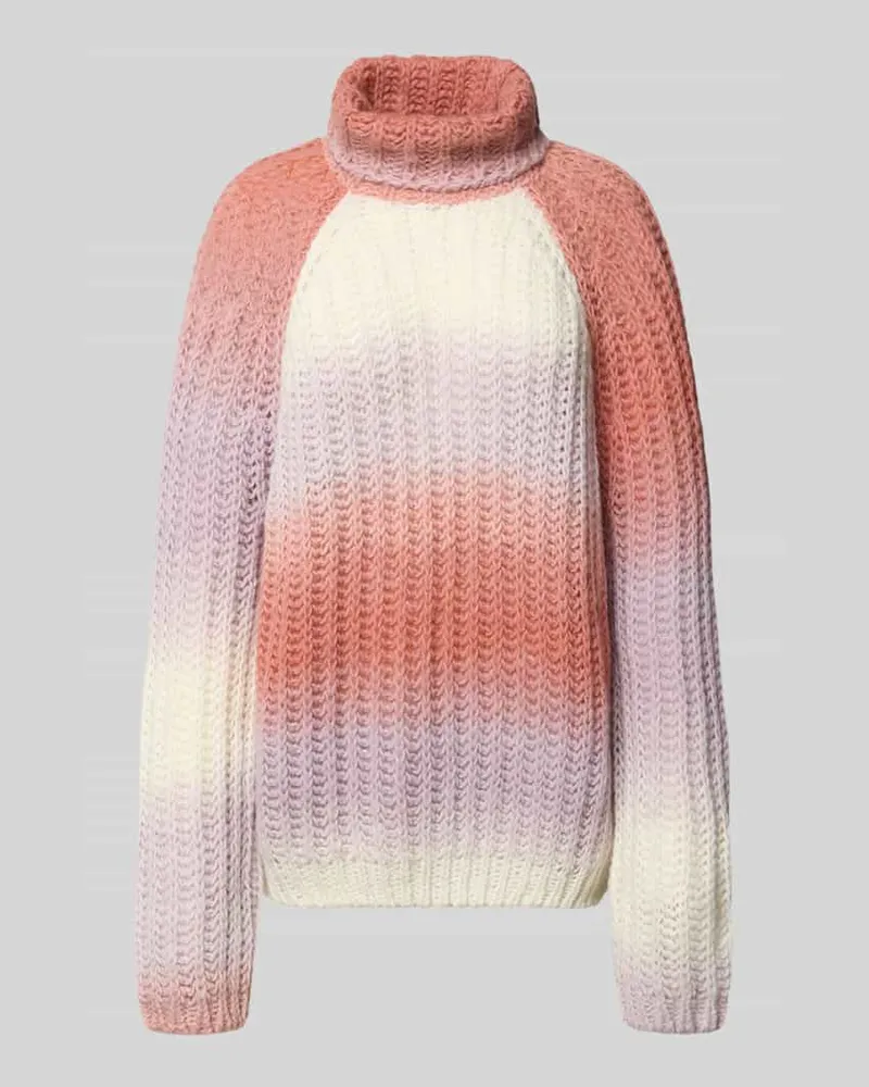 Smith & Soul Strickpullover mit Rollkragen Flieder