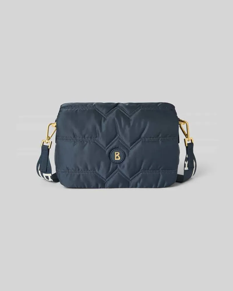 Bogner Umhängetasche mit Logo-Detail Modell 'wallis tessuto Marine