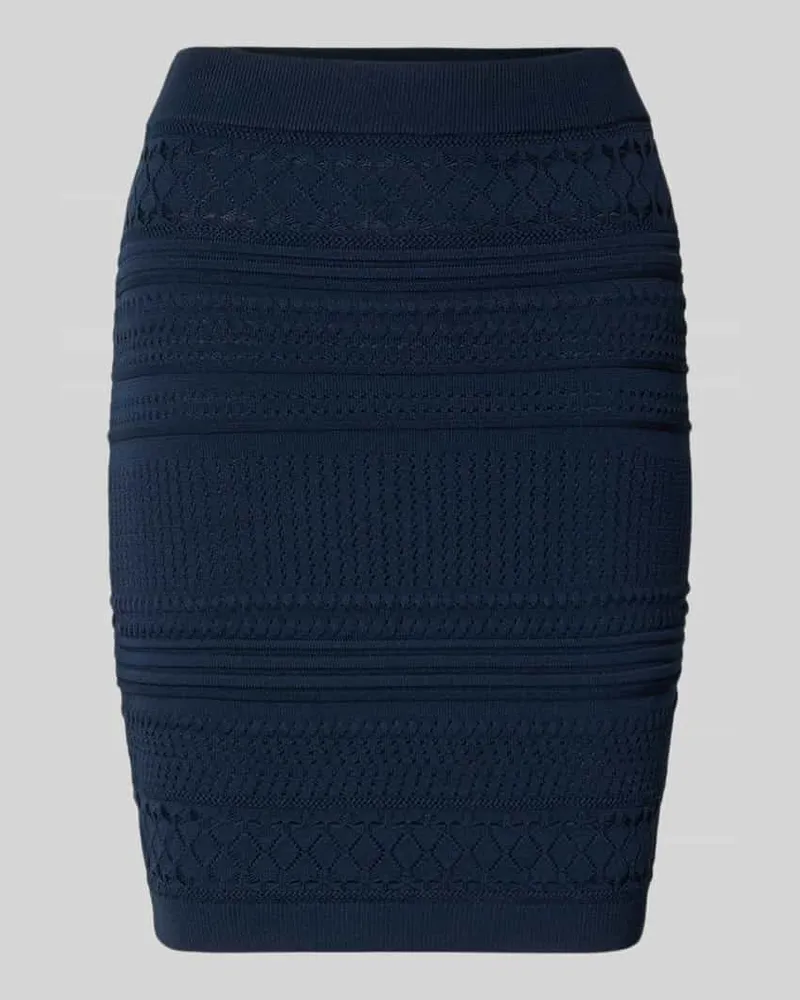 Guess Strickrock mit elastischem Bund Modell 'MICHELLE Marine