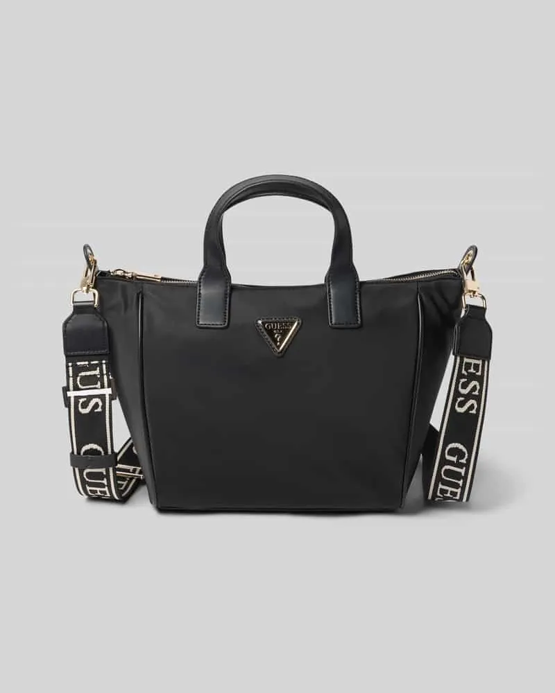 Guess Tote Bag mit Logo-Detail Modell 'Follie Black
