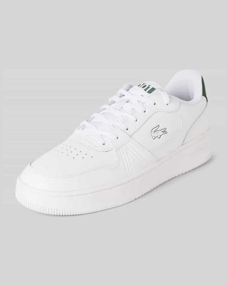 Lacoste Sneaker mit Logo-Print Modell 'L001 Weiss