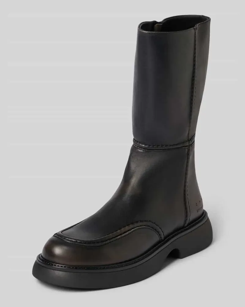 Copenhagen Stiefel aus Leder mit Reißverschluss Modell 'CPH760 Black