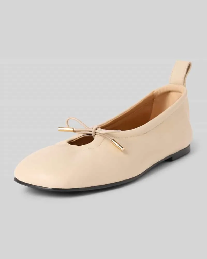 Alohas Ballerinas mit Schnürung Modell 'ROSALIND Sand
