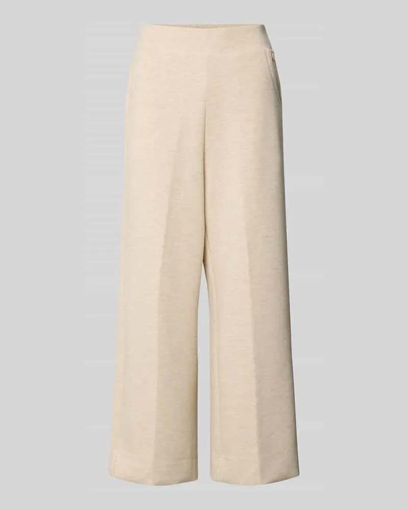 Mos Mosh Sweatpants aus Viskose-Mix mit Label-Detail Modell 'Namara Beige
