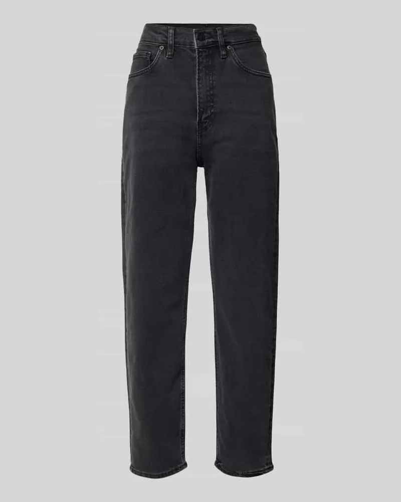 Armedangels Mom Fit Jeans im 5-Pocket-Design Modell 'MAIRAA Anthrazit