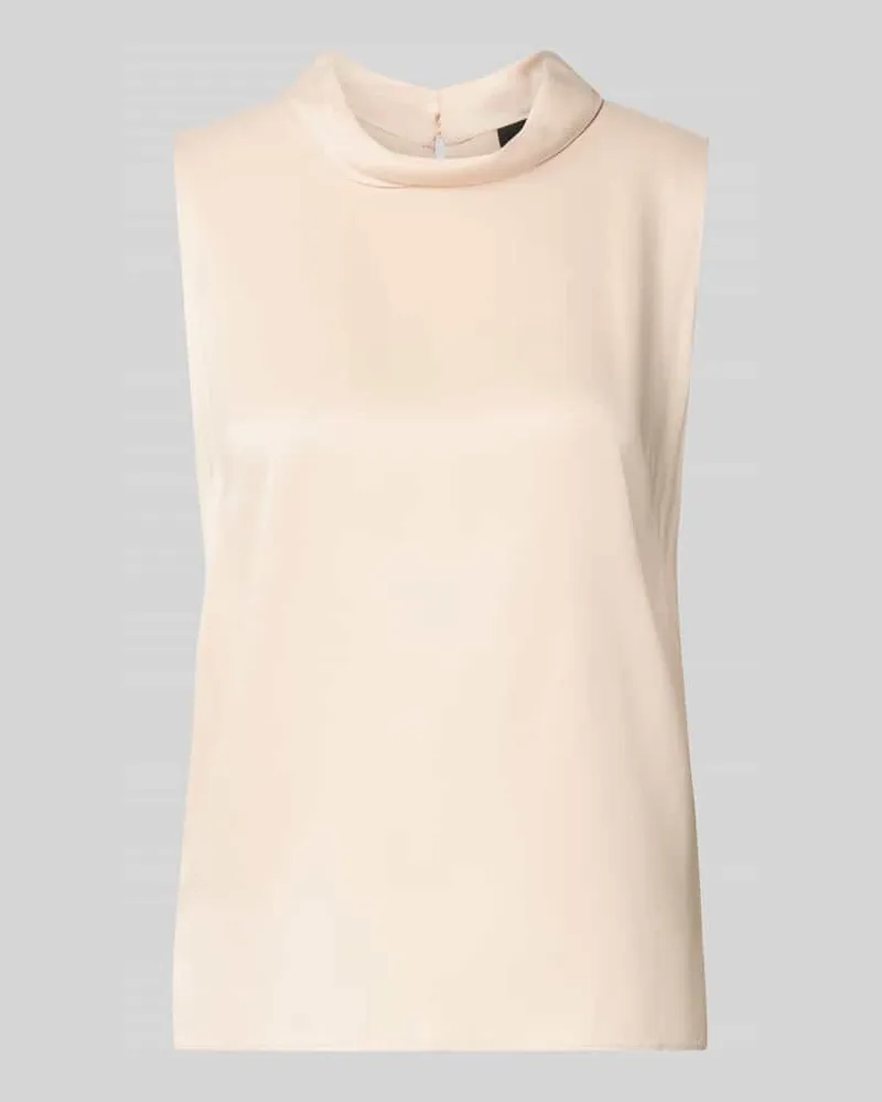 HUGO BOSS Regular Fit Blusentop aus reiner Viskose Modell 'BAURINA Hellrosa