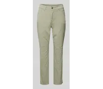 Slim Fit Jeans in unifarbenem Design Modell 'MELANIE