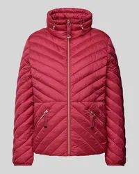 Christian Berg Steppjacke mit Stehkragen Pink