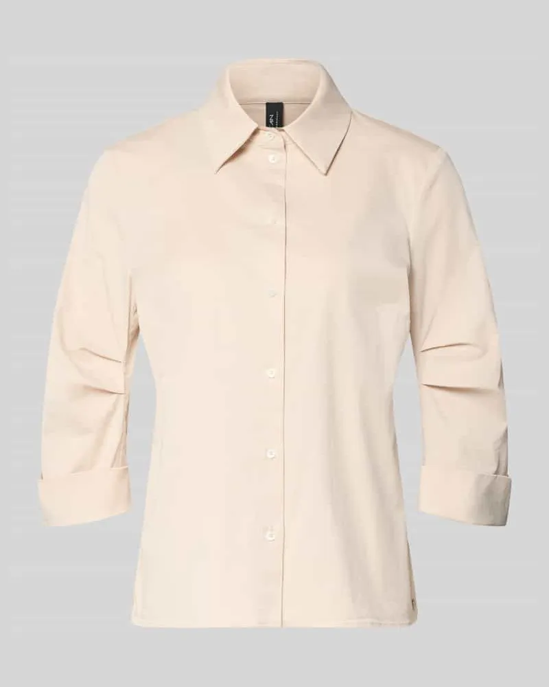 Marc Cain Hembluse mit 3/4-Arm mit Aufschlag Beige