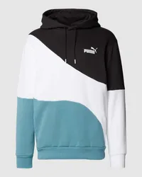 Puma Hoodie mit Colour-Blocking-Design Bleu