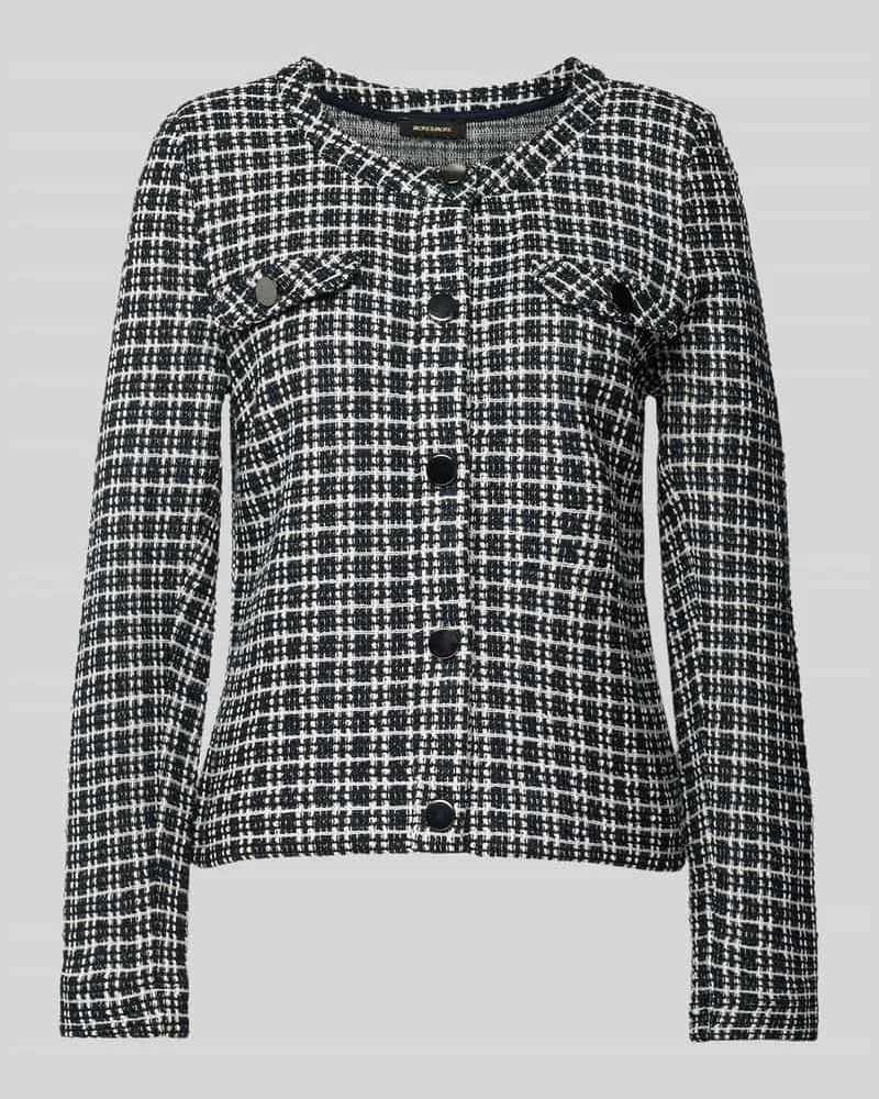 More & More Blazer mit Knopfleiste Marine