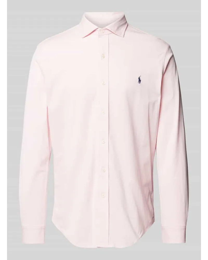 Ralph Lauren Freizeithemd mit Label-Stitching Pink