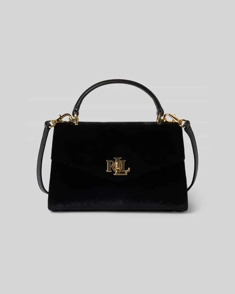 Ralph Lauren Handtasche mit Label-Applikation Black