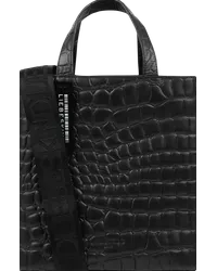 Liebeskind Tote Bag mit Label-Applikation Modell 'Paper Black