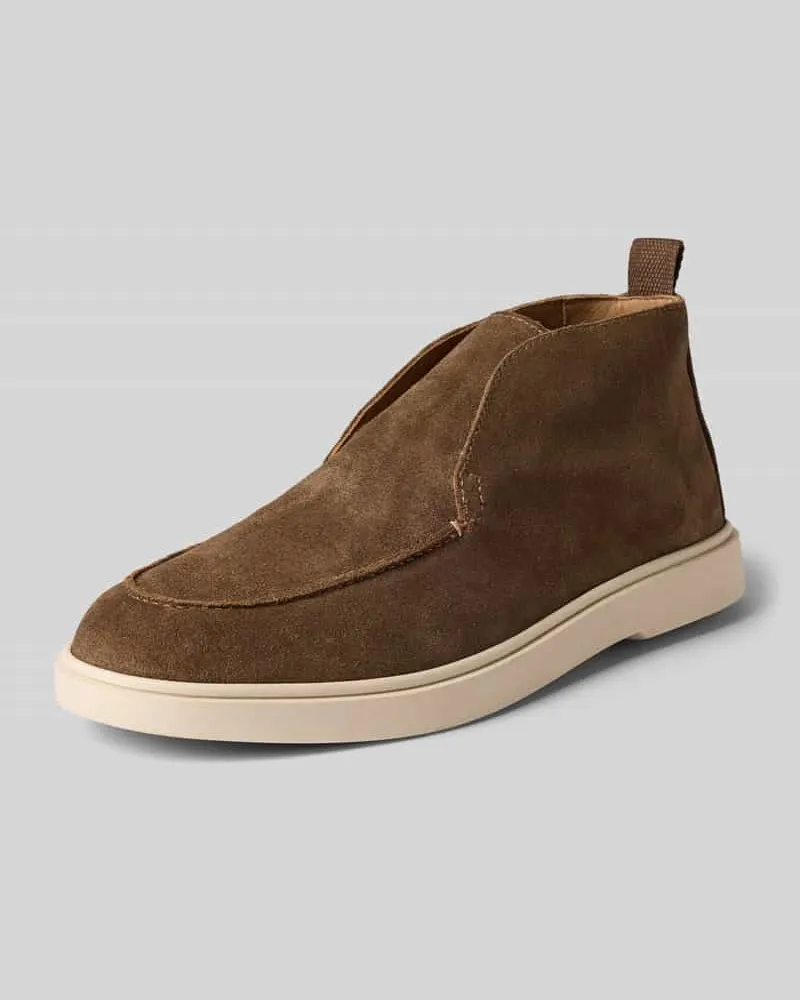 PS Poelman Loafer aus echtem Leder Modell 'Liam Mittelbraun