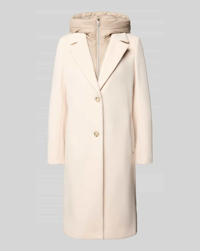 cinque Mantel mit Kapuze Modell 'MIRA Offwhite