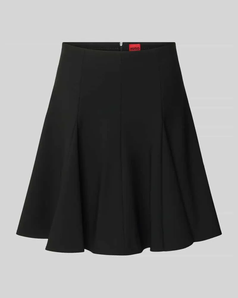 HUGO BOSS Mini-Rock mit Viskoseanteil Modell 'REJULI Black