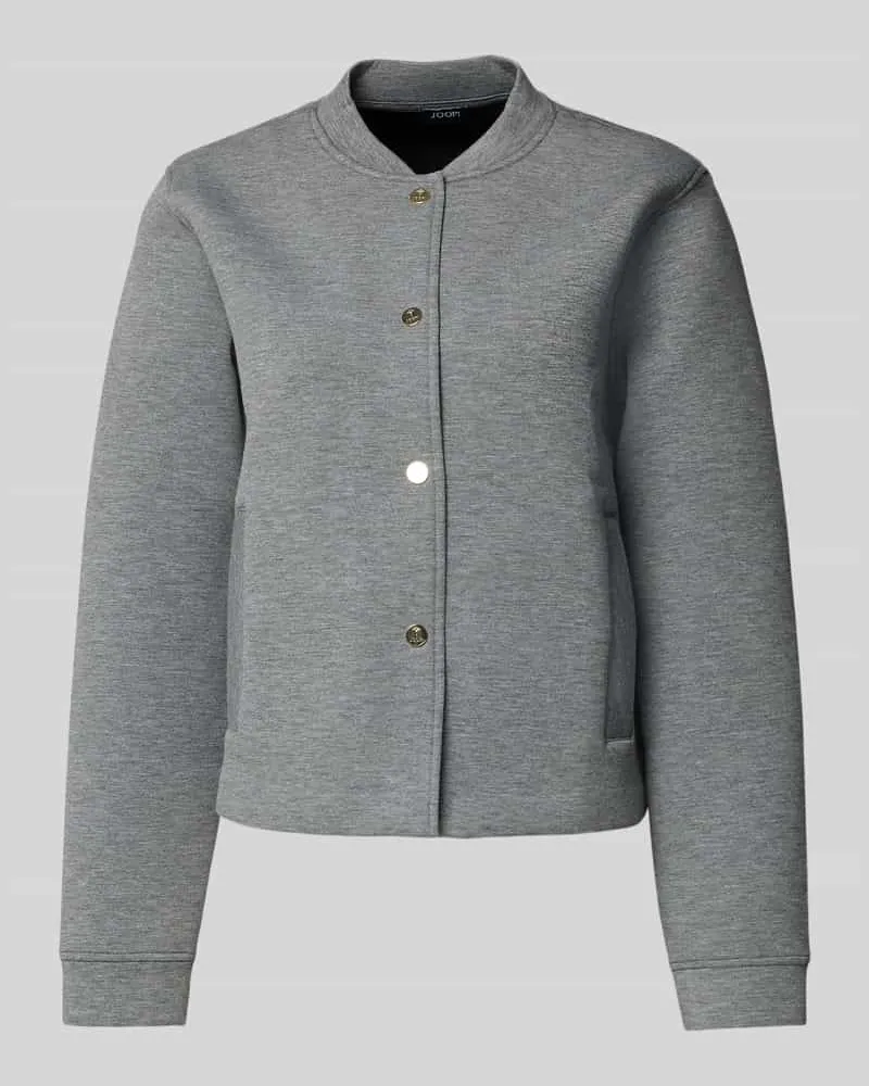 JOOP! Jacke mit seitlichen Eingrifftaschen Modell 'TOANA Mittelgrau