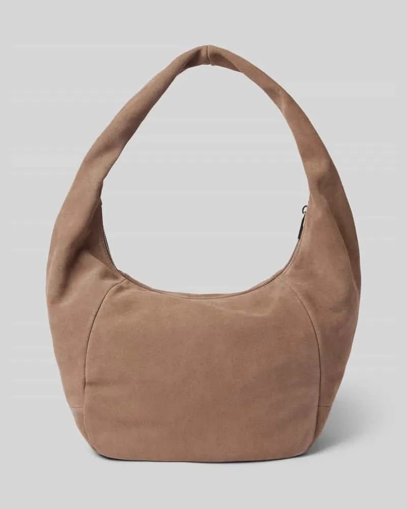 Liebeskind Hobo Bag mit Reißverschluss Modell 'Ferrah Taupe