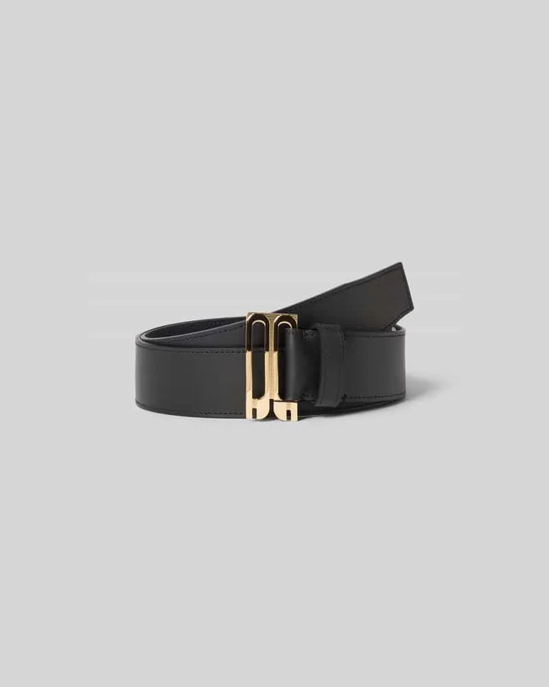 Victoria Beckham Gürtel mit D-Ring-Verschluss Black