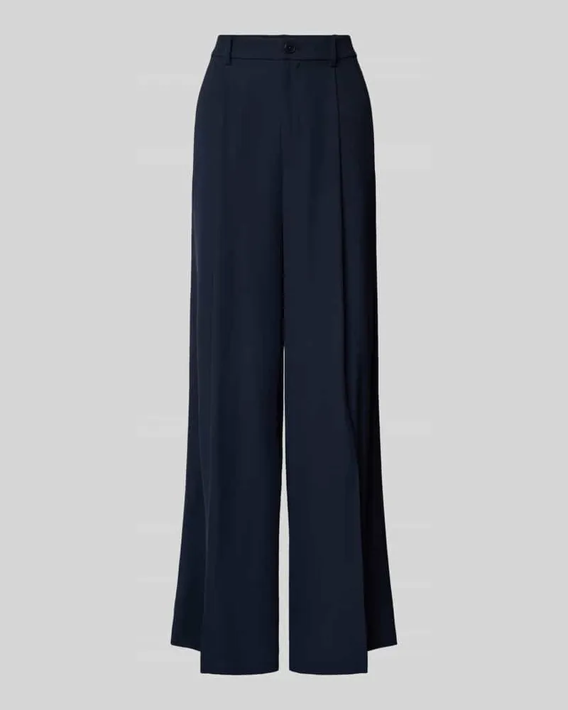 Ralph Lauren Stoffhose mit Bundfalten Modell 'KIRAHN Marine
