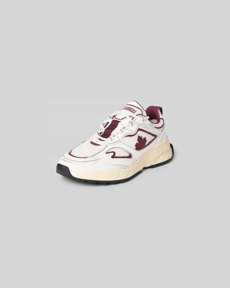 Dsquared2 Sneaker mit Schnürverschluss Weiss