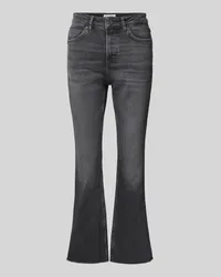 Marc O'Polo High Rise Jeans aus Bio-Baumwoll-Stretch Modell 'KIRUNA Mittelgrau