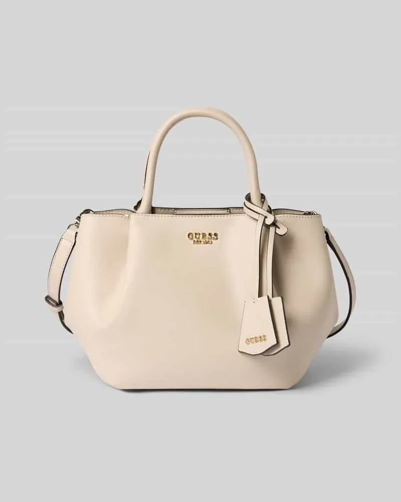 Guess Handtasche mit Logo-Applikation Modell 'Amorette Stein