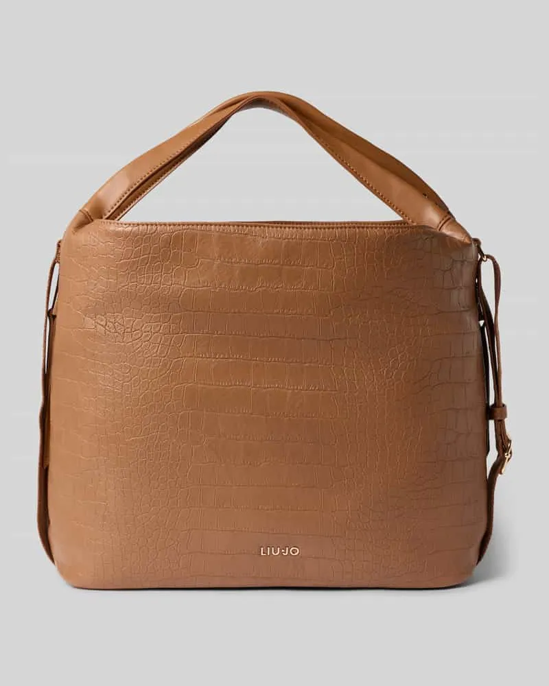 Liu Jo Tote Bag in Leder-Optik Modell 'Kaliska Camel
