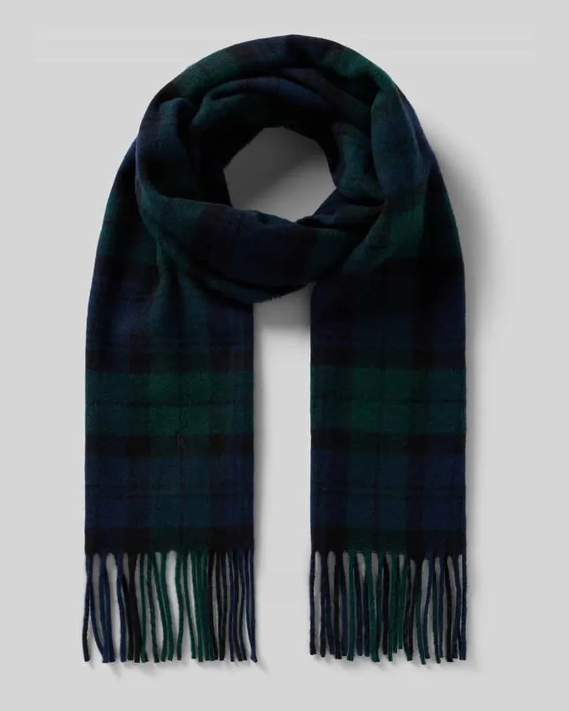 Ralph Lauren Schal mit Label-Stitching Black